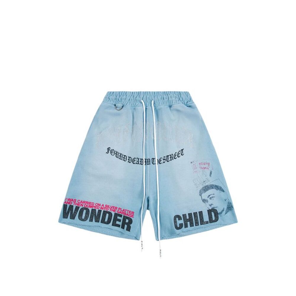 Paly Hollywood Blue Shorts - Bermuda Shorts Men